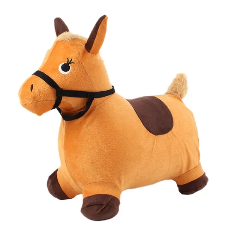Прыгающая лошадь бункер на открытом воздухе езда на надувных животных играть игрушки подарки для детей 72XC