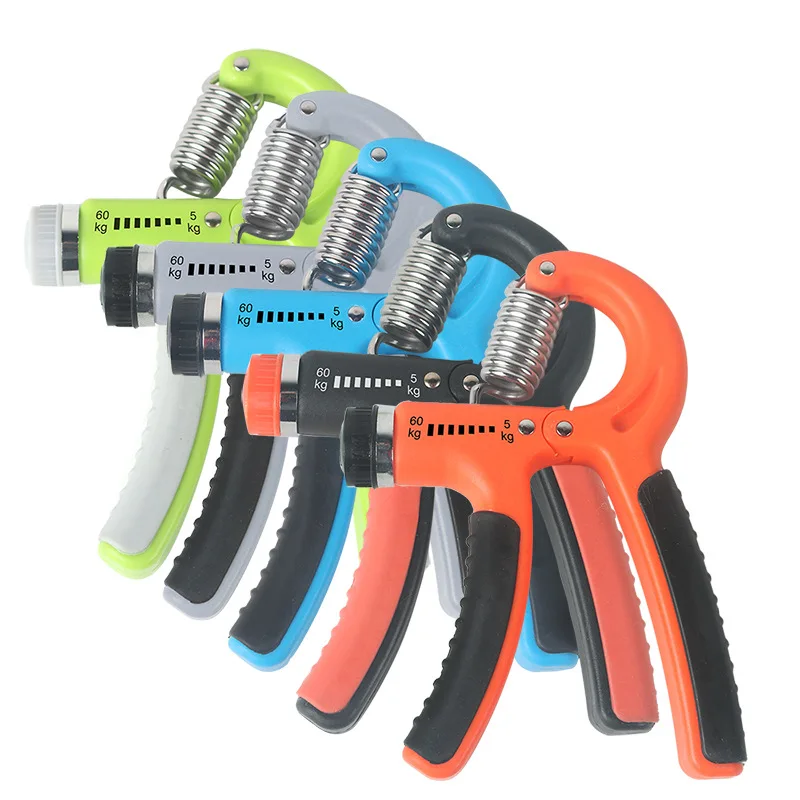 

Gym Fitness Hand Grip Men Adjustable Finger Heavy Exerciser Strength for Muscle Recovery Hand Gripper Trainer Hand Grips