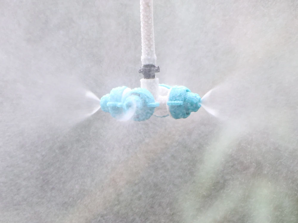 RBCFHI 18 Types Misting Nozzles Garden Cooling Watering Irrigation Sprinklers Spray Jet Greenhouse Balcony Bonsai Micro Foggers
