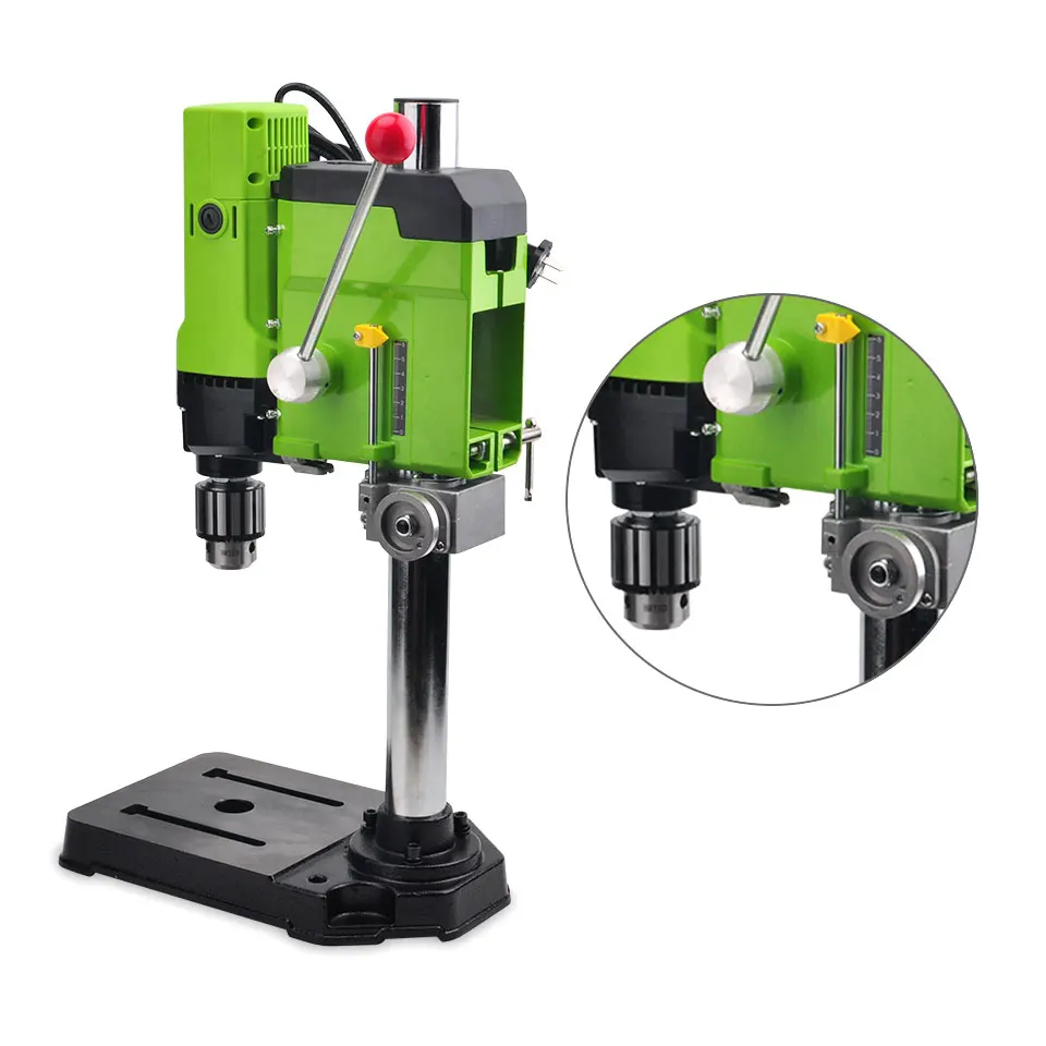 1050 Вт Мини сверлильный пресс сверлильный станок скорость 3-16 мм ...
