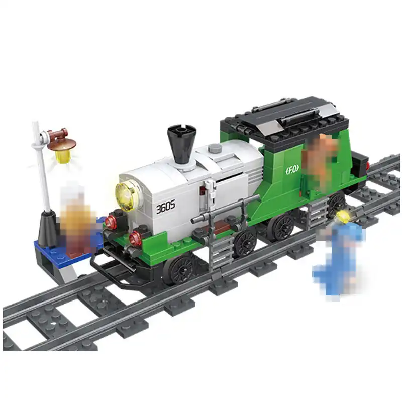 lego cargo train moc