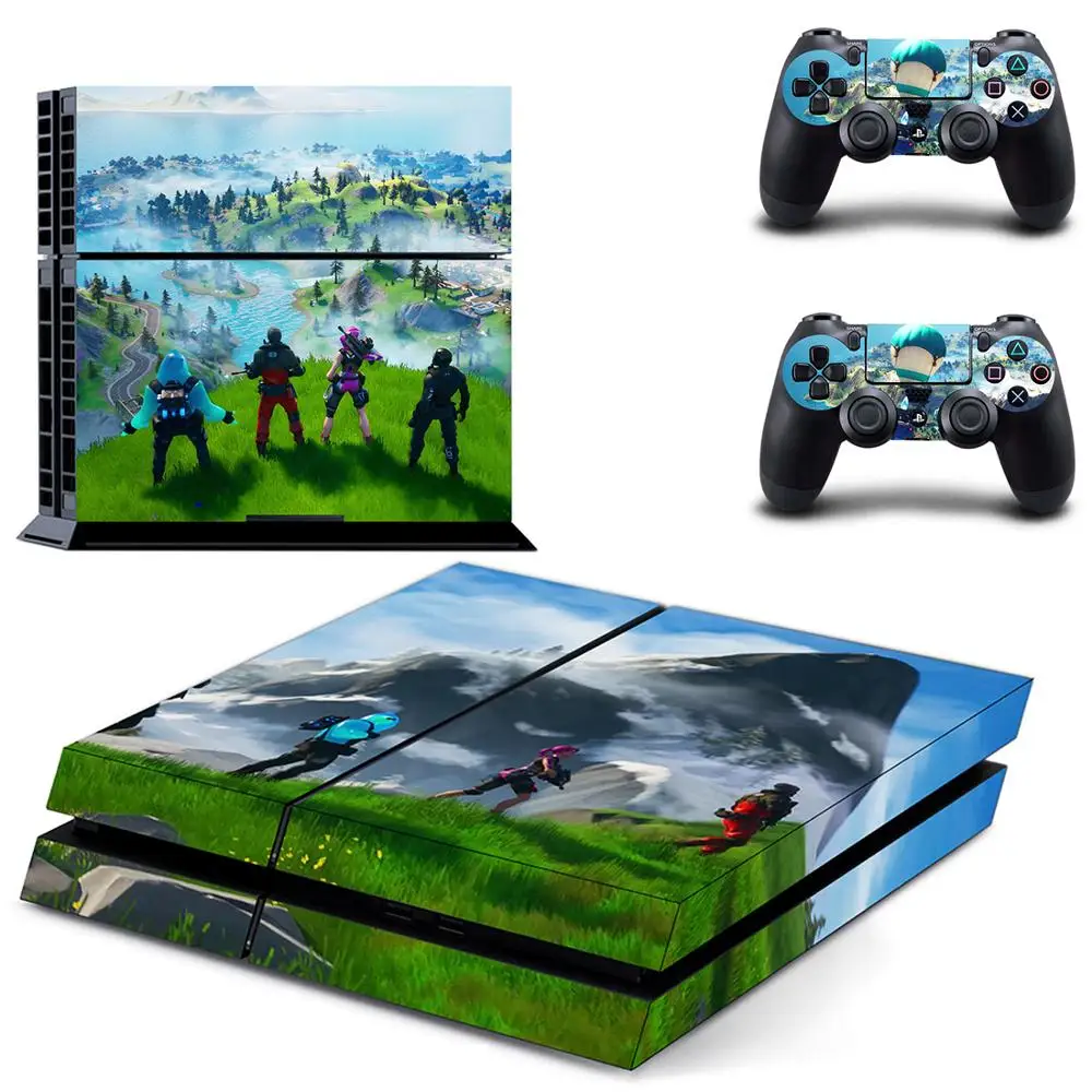 GYTM2881 PS4 кожи наклейка виниловая для sony Playstation 4 консоли и 2 контроллера PS4 кожи стикер - Цвет: GYTM2881
