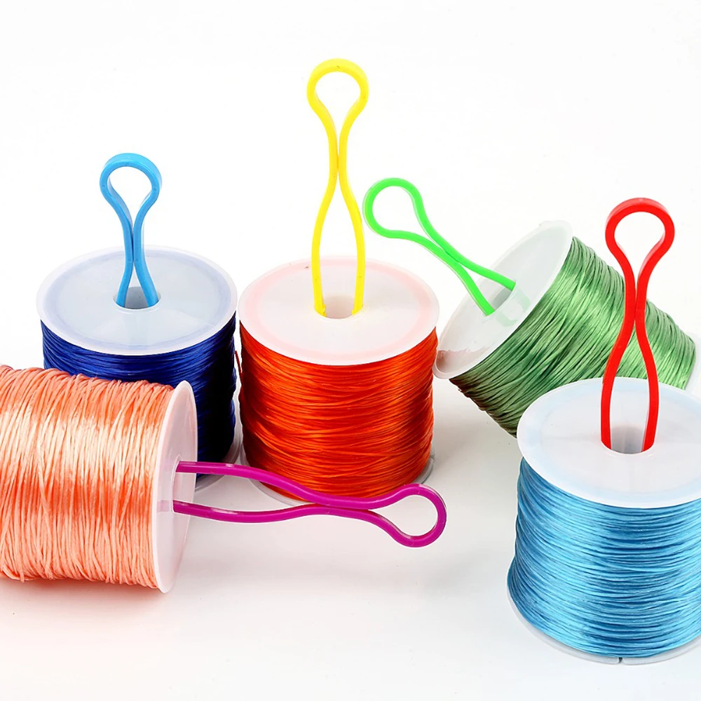 

60Pcs /Lot Colorful Bobbin Thread Holders Thread Buddies Clips DIY Sewing Machine Accessories for Thread Spool Organizing