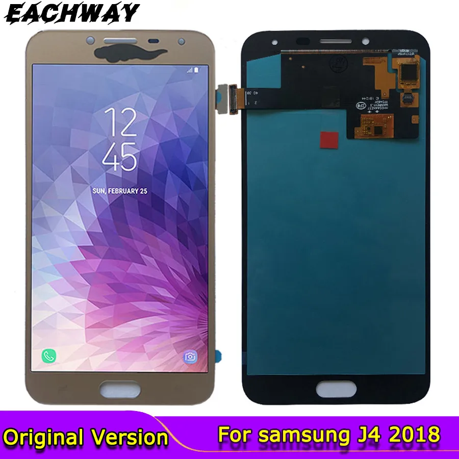 Oled для Samsung Galaxy J4 2018 LCD J400F/DS дисплей сенсорный экран дигитайзер в сборе Замена SAMSUNG