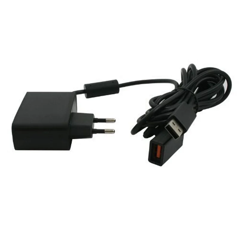 Power Supply Cable for Xbox 360 Kinect Sensor EU Edition Black