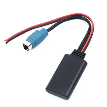 

For Alpine KCE-237B/CDE-101/102/INA-W900/CDA-105 Bluetooth 4.0 Adapter Aux Audio