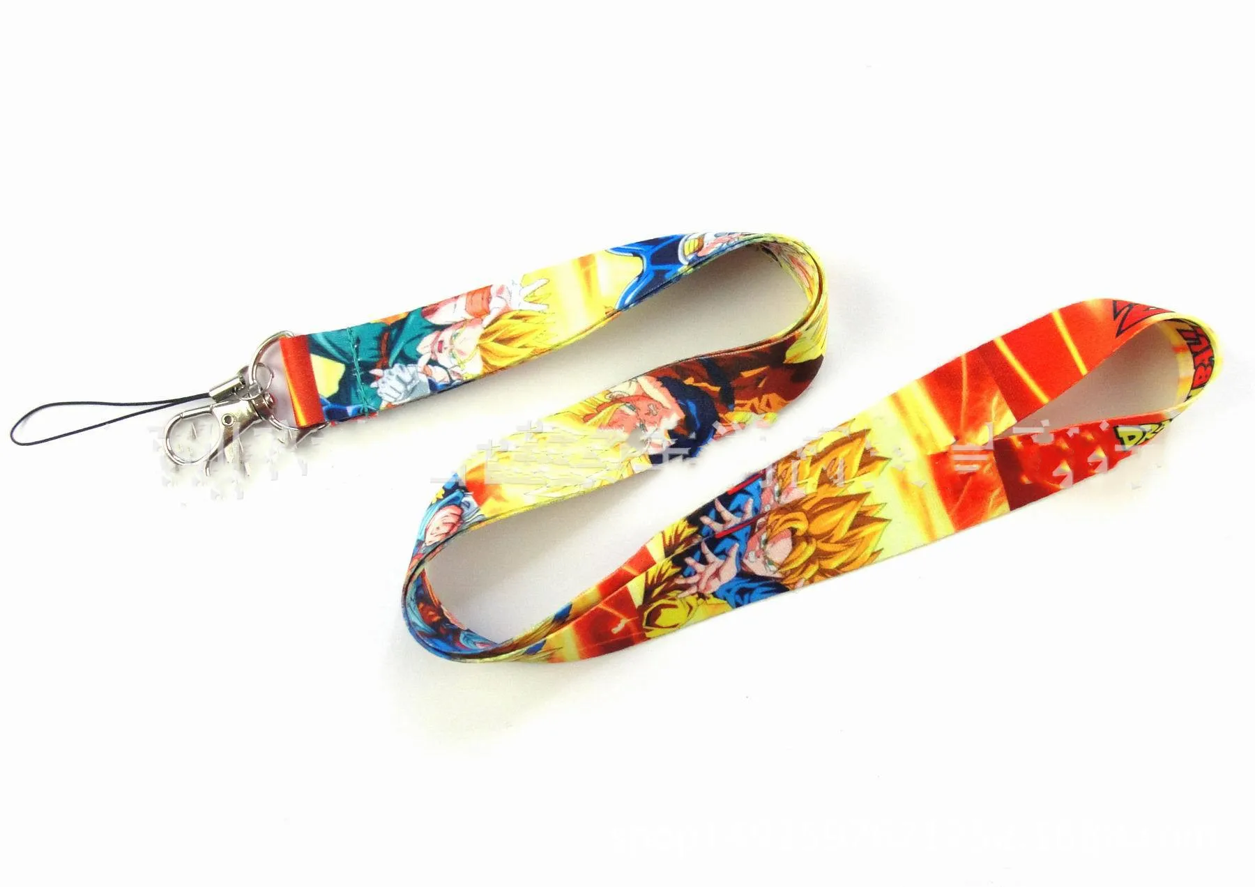 Wholesales 30 pieces/lot High Quality Cartoon Dragon Ball Series Phone Strap Lovely Badge Holder Lanyard Key Neck Strap