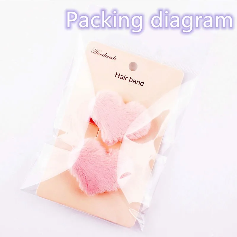 2 шт. милые заколки кошачьи ушки для маленьких девочек волос с бантом из