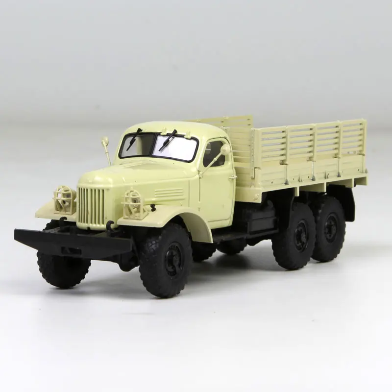 Ретро 1:43 Масштаб литья под давлением сплав металл русский советский бежевый грузовик миниатюрный моделирование статические Автомобили Модель украшения подарок
