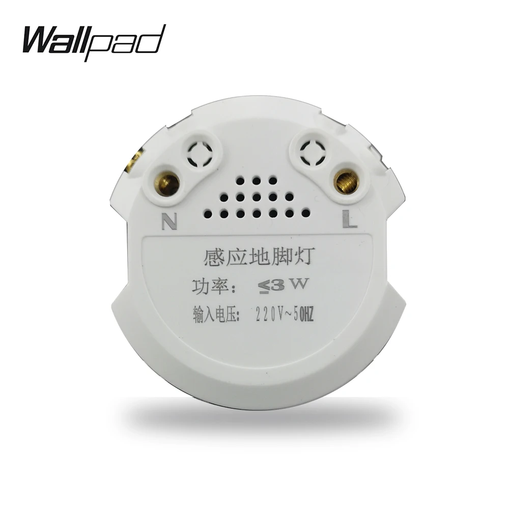 footlight corredor caminho interruptor módulo 5 cores livre diy