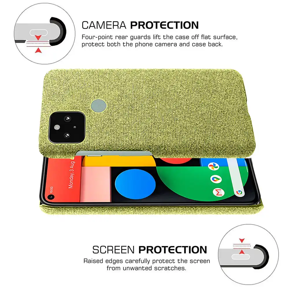 SEVO For Google pixel 5 case Cloth texture Woven Cover Antiskid Febric Slim  Hard Funda for 5XL Coque for Google pixel 4A 5G case|Phone Case &amp; Covers| -  AliExpress
