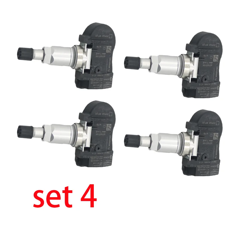 4X TPMS датчик давления в шинах для HYUNDAI SANTA FE /VELOSTER /KIA CADENZA-/NIRO