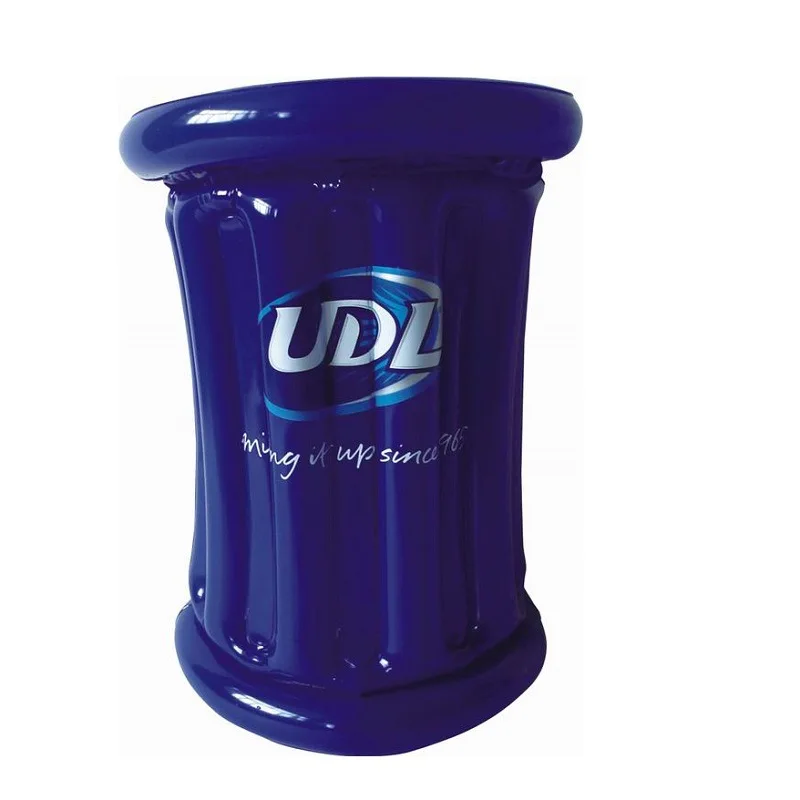 Profession Production Customizable Outdoor Inflatable Beverage Ice Bucket, Chargable Deflated Portable Inflatable Beer Ice Bucke