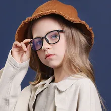 IBOODE, детские очки, анти-синий светильник, силиконовые очки, брендовые, для детей, мягкая оправа, простые очки, для детей, оправа для глаз, модные очки