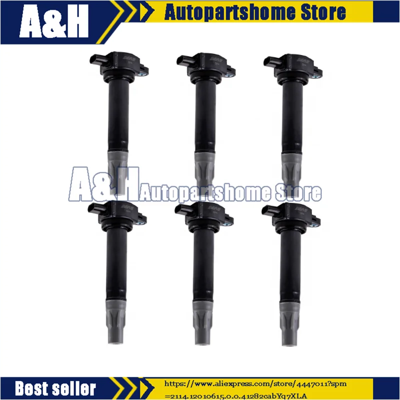 

6pcs pack Ignition Coil 4606869AA 4606869AB For 6 cylinder Chrysler 300 Sebring Dodge Avenger Nitro Dodge 4.0L 2.7L 3.5L