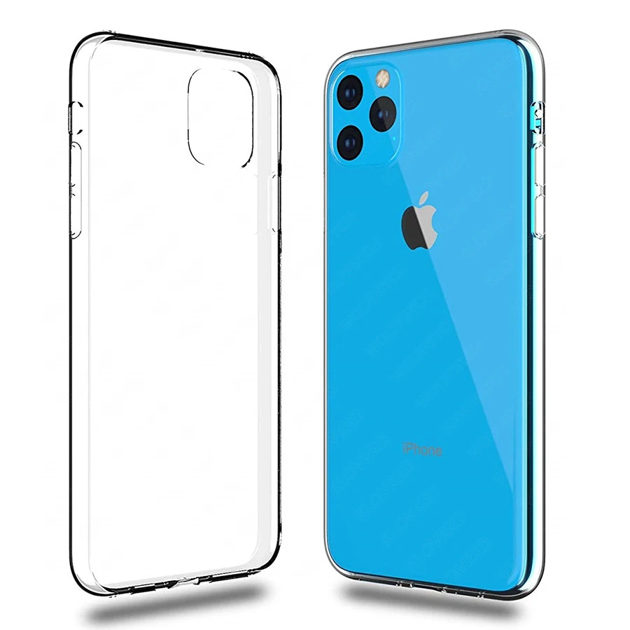Transparent Clear Soft TPU Silicone Case Cover For iPhone 11 Pro Max Shell XS XR X 8 7 6 6s Plus |