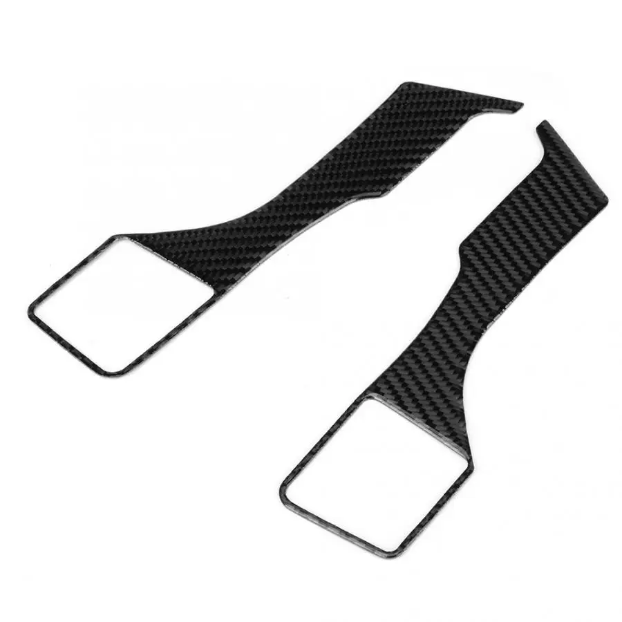 2Pcs Carbon Fiber Left Hand Driving Steering Wheel Cover Trim Fit for Toyota Land Cruiser 150 Prado LC150 FJ150 2010-2018 | Автомобили и