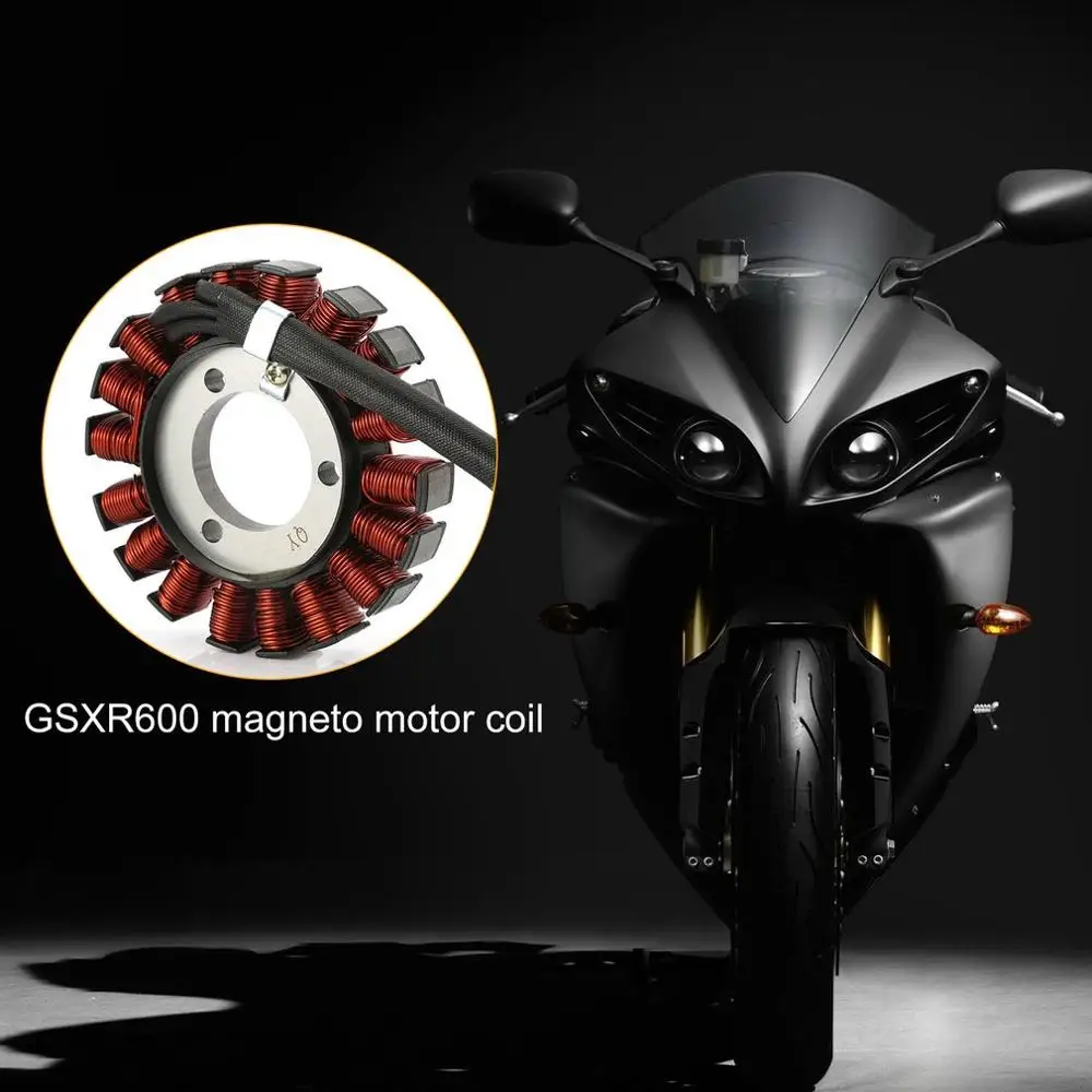 GSXR600 Магнитный мотор катушка+ выпрямитель статора катушка+ регулятор напряжения Выпрямитель статора катушка+ выпрямитель напряжения