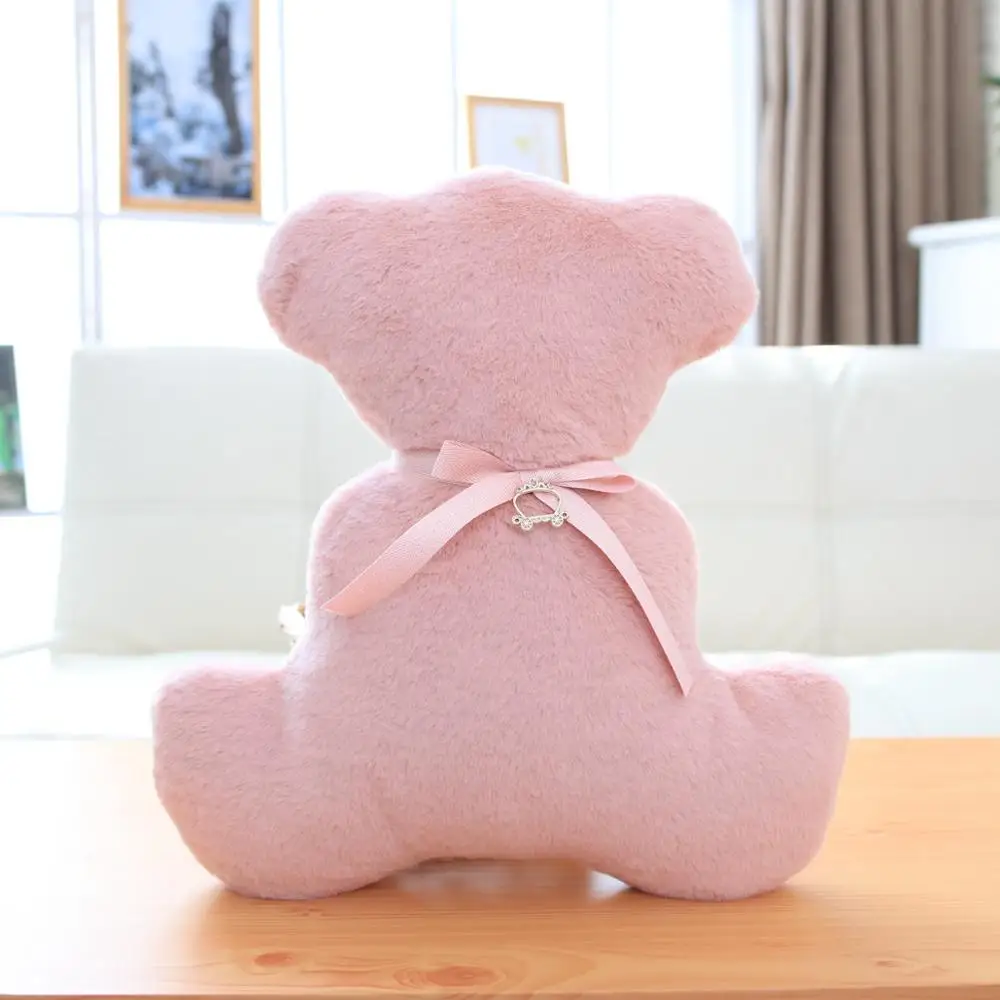 36 см kawaii shadow bears shadow мягкие подушки детские милые животные плюшевый мишка плюшевые игрушки Рождественский подарок для детей свадебный подарок - Цвет: deep pink