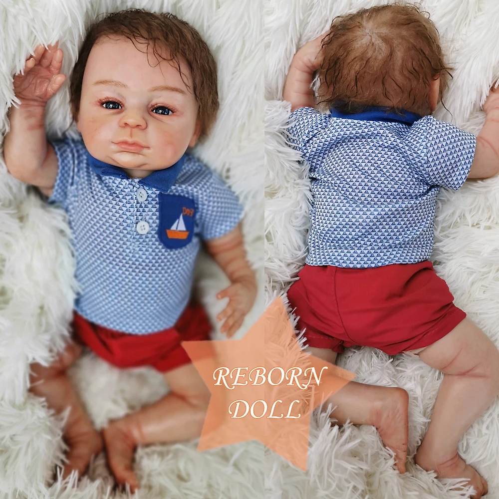 Высокое качество силикона reborn baby doll 1" набивное тело мягкий bebe reborn новорожденный живой ребенок Куклы Игрушки playmate bonecas