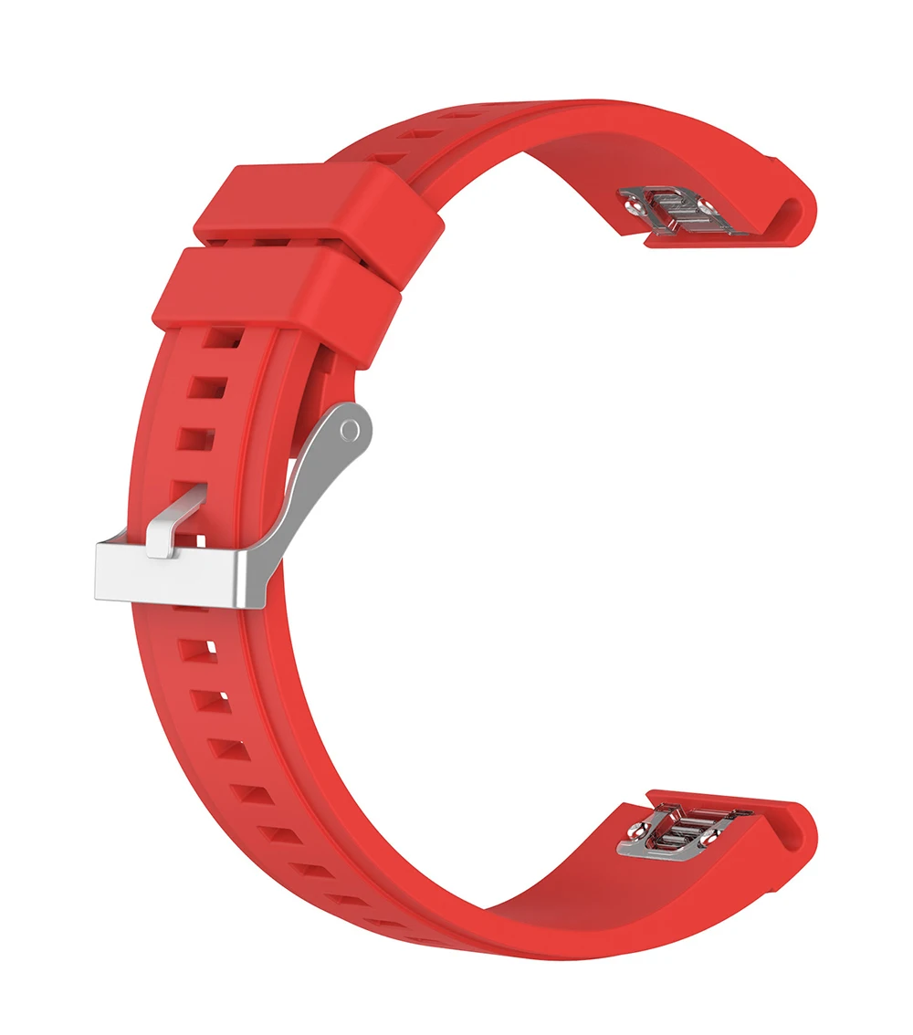 UEBN 26 мм силиконовый сменный спортивный ремешок для часов Garmin fenix 6X/5X/5X plus/fenix 3/3 hr/d2 bravo ремешок для наручных часов