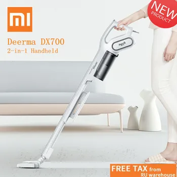 

Xiaomi Deerma Dx700 2-in-1 Vertical Hand-held Vacuum Cleaner With Large Capacity Dust Box Low Noise Triple Filter Dust Collector