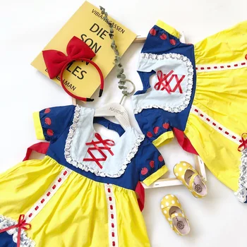 

2020 NEW Princess Snow White Dress up Costume for Girls Kids toddler dress costume cosplay Anime