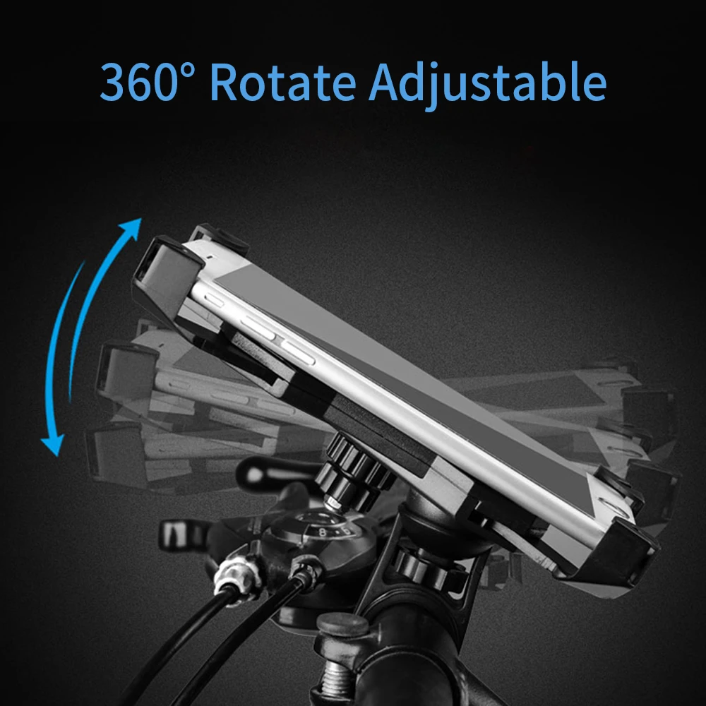 Essager Motorrad Telefon Halter Für iPhone Huawei Handy Stehen Lenker Clip Moto Halterung Unterstüt