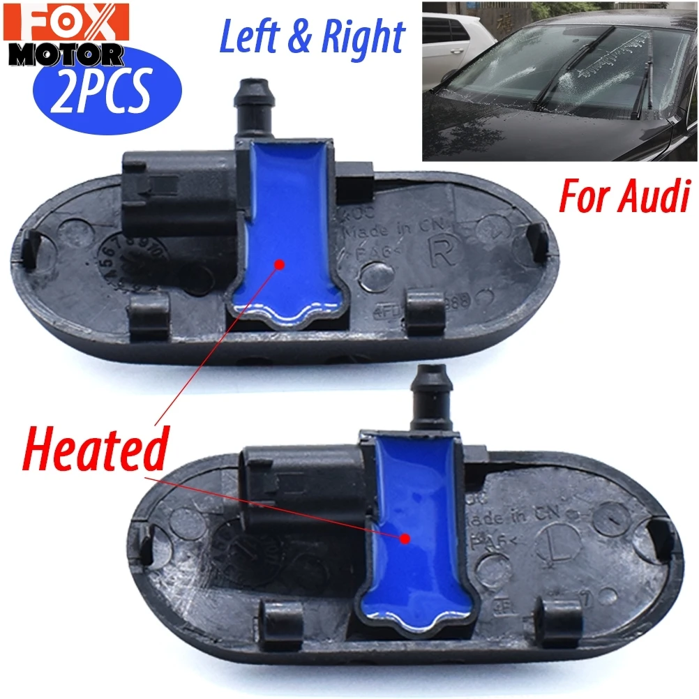 Омыватель лобового стекла для Audi A2 A3 A4 A6 1997 - 2011 A8 RS4 OE #4FD955987 4FD955988 1 пара | Автомобили