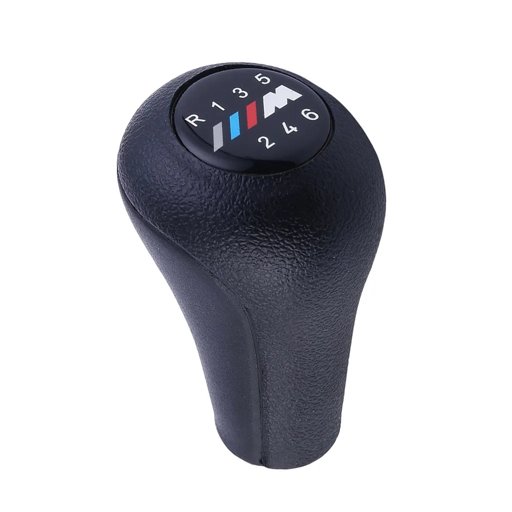 CARPRIE Gear Shift Knob Lever 5/6 Speed For 1 3 5 6 Series E30 E32 E34 e36 E38 Gear Lever Knob Leather Engranaje a6 - Название цвета: F