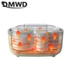 DMWD 1.75L Household DIY Yogurt Machine Automatic Rice Wine Natto Maker kimchi fermentation 8 Ceramic Liner Time Adjustment 220V 3