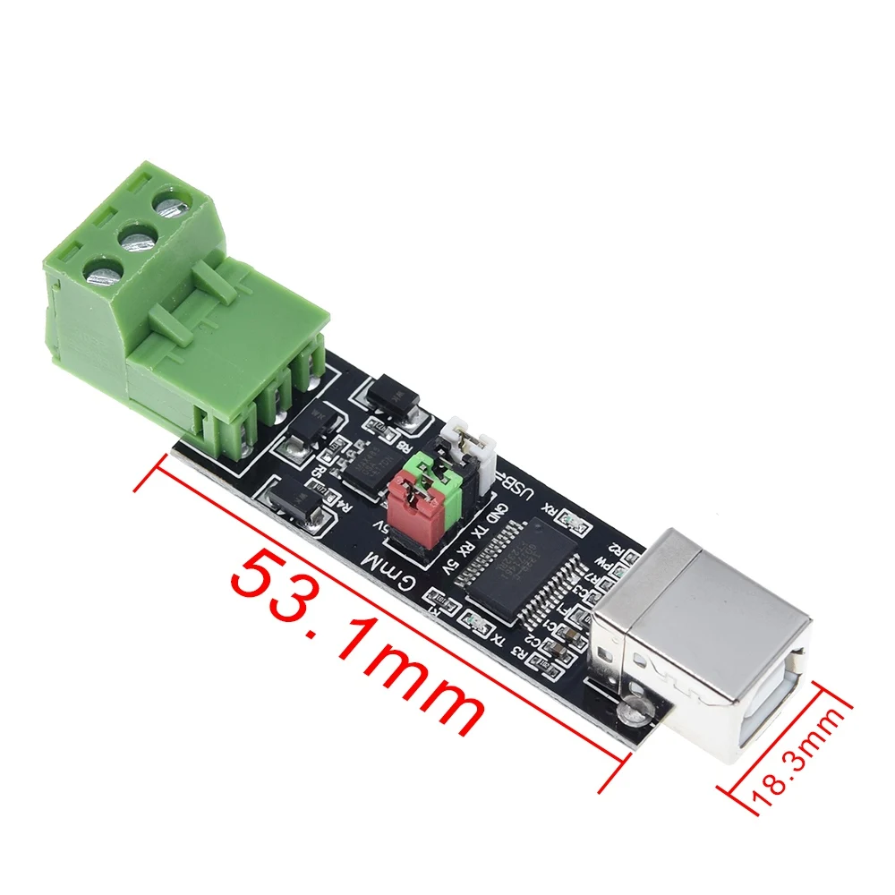 Последовательный преобразователь TZT USB 2 0 в TTL RS485 адаптер FTDI модуль FT232RL SN75176