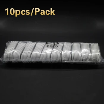 

10pcs/lot High Quality OD3.0mm 1m/3ft USB Data Sync Charger Cable For iPhone 11 Xs Max XR X 8 7 6s plus One-piece Cable