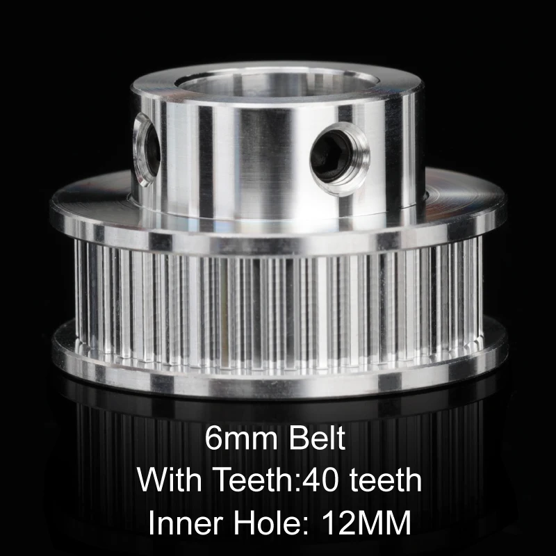 Mellow-timing Polia Bore Peças de Impressora 3d 40 Dentes 2gt mm 12 mm Largura mm Gt2 Gates Timing Belt - Imagem 5
