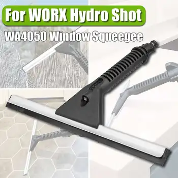 

Black Window Squeegee With Water Sprayer Accessory For WORX WA4050 Car Washer
