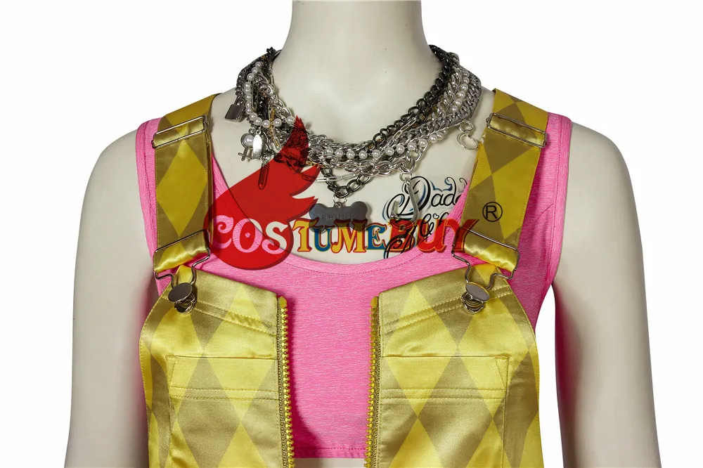 CostumeBuy Бэтмен хищные птицы и Фантастическая эмансипация одного Harleen Quinzel Quinn девушка косплей костюм на заказ