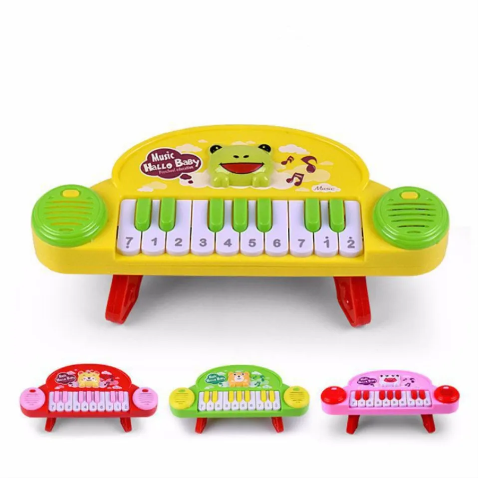 Горячая Распродажа детские игрушки, музыкальный инструмент Детские игрушки для малышей, животные, пианино, развивающие Музыкальные Развивающие игрушки для детей, подарок - Цвет: random
