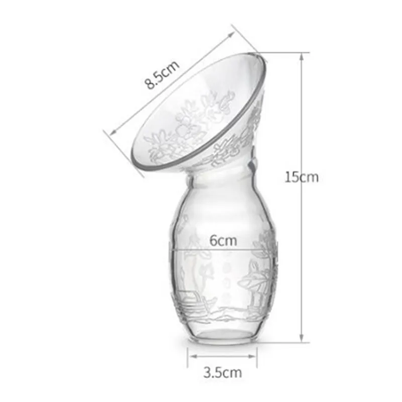 Горячие Детские Кормление ручной молокоотсос партнер грудной коллектор Автоматическая коррекция грудного молока силиконовые насосы USB PP BPA бесплатно