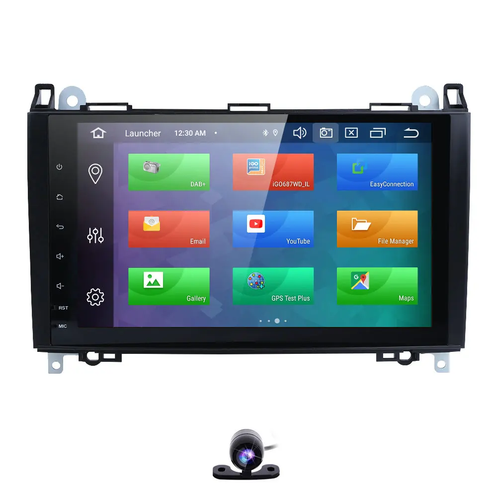 Best Android 9.0 Car NO DVD for Mercedes Benz Sprinter Vito W169 W245 W469 W639 B200 GPS Radio DAB Stereo Octa Core 4+64 DSP IPS WIFI 2