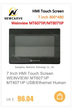 Kinco MT4434T MT4434TE HMI сенсорный экран 7 дюймов 800*480 Ethernet 1 USB хост интерфейс человека машины Newcarve