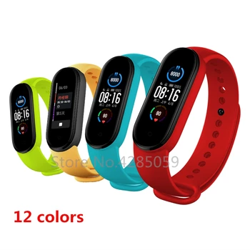 

Silicone Wrist Strap For Xiaomi Mi Band 5 Smart Bracelet Replacement Watch Strap For NFC Mi Band 5 Wristband Sport Soft Straps