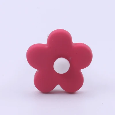 Air Freshener Car Interior Air Outlet Little Flower Cartoon Duck Solid Fragrance Diffuser Car Styling Decoration Accessories - Название цвета: Red flower