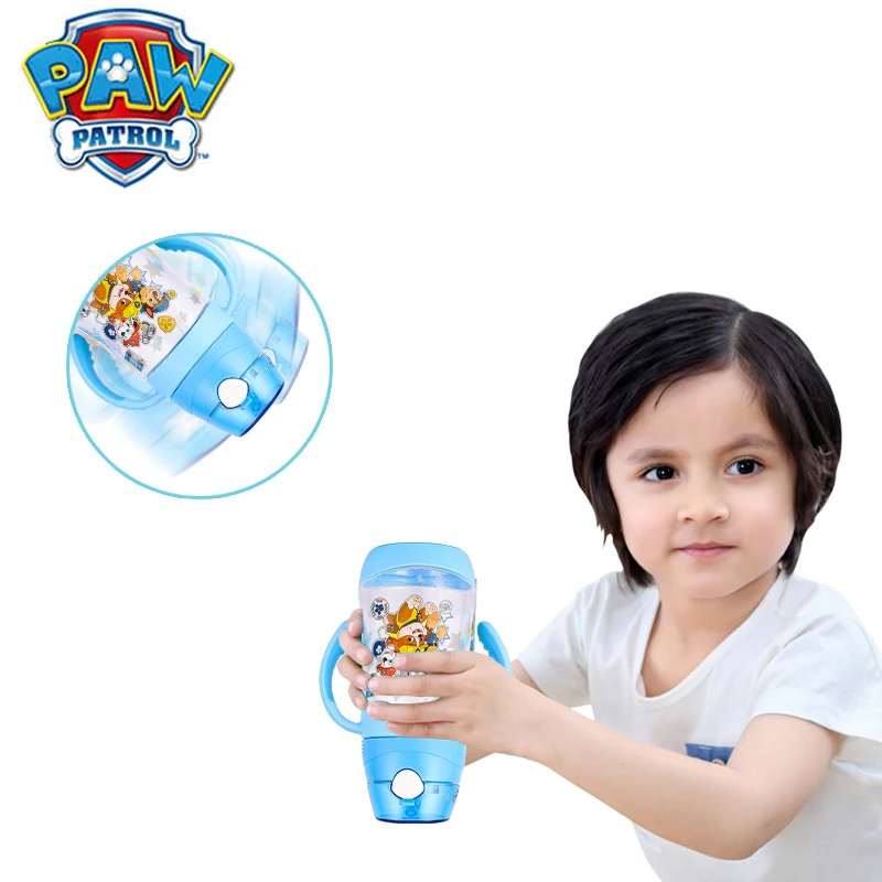Genuine Paw Patrol Children's sippy cup Tritan material double handle children's cup home  cartoon drinking water cup