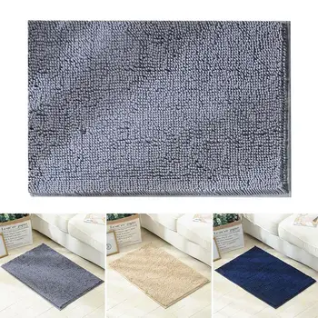 

Comfortable Door Mat 50*80cm Living Room Chenille Portable Anti Slip Foot Pad Soft Floor Mat Home Household Bathroom