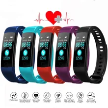 Смарт-браслет с Bluetooth, цветной экран, Y5, смарт-браслет, пульсометр, измеритель артериального давления, мужские фитнес-часы, умные часы для мужчин