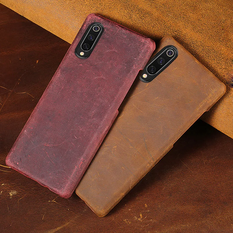 Чехол для телефона для Xiaomi mi 8 9se9T A1 A2 A3 lite Max 2 3 mi x 2s 3 Poco F1 Crazy Horse кожа случай для Redmi Примечание 4 4X 4A 5 6A 7A Pro