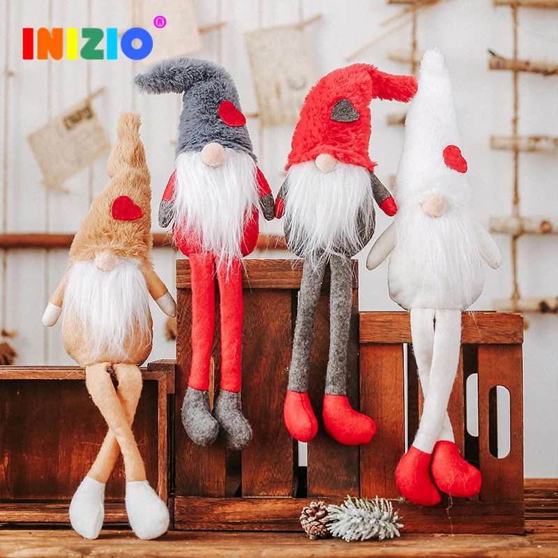 

Happy New Year Christmas Gifts Christmas Tree Toys Long Beard Doll Christmas Tree Decoration Decor For Home Santa Claus