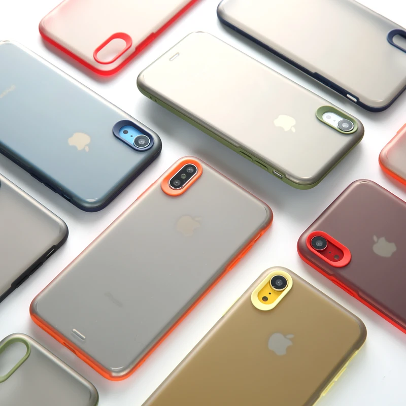 

Anti-knock Armor case For iphone 11 11Pro Max XS Max X XR case For iphone 7 8 6 6S Plus Matte hard case protective shell capa
