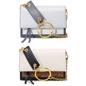 

Fashion Women Girls PU Leather Handbag Shoulder Messenger Bag Lady Casual Chain Crossbody Satchel Purse Travel Shopping Tote