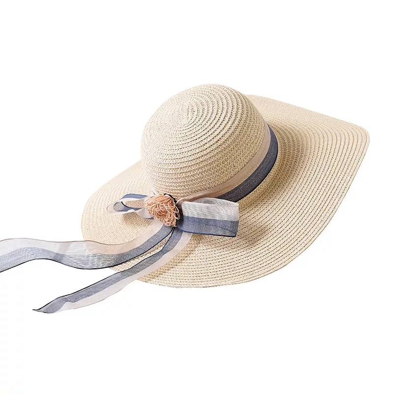 Mingjiebihuo модная богиня новая большая соломенная шляпа Женская длинная Растяжка летняя большая пляжная шляпа от солнца